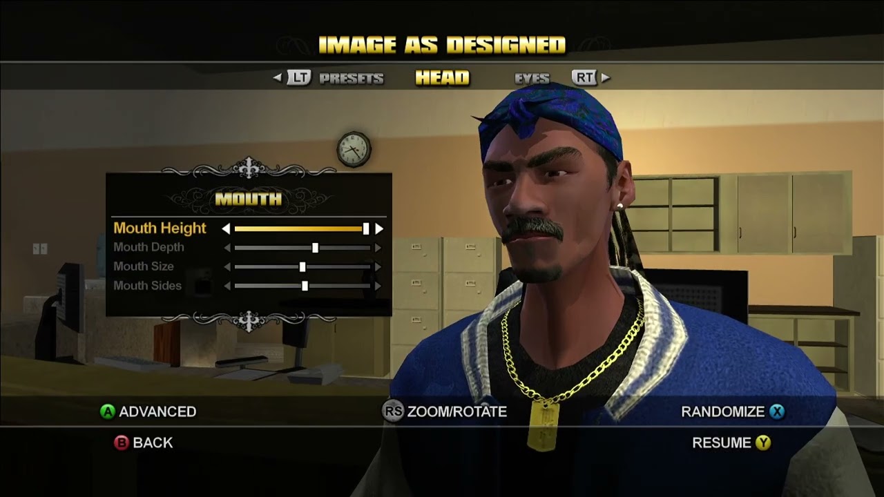 Snoop Dogg creation in Saints Row