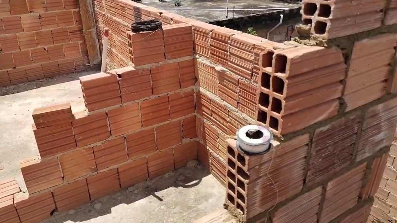Como fazer parede. Dica alvenaria para iniciantes.