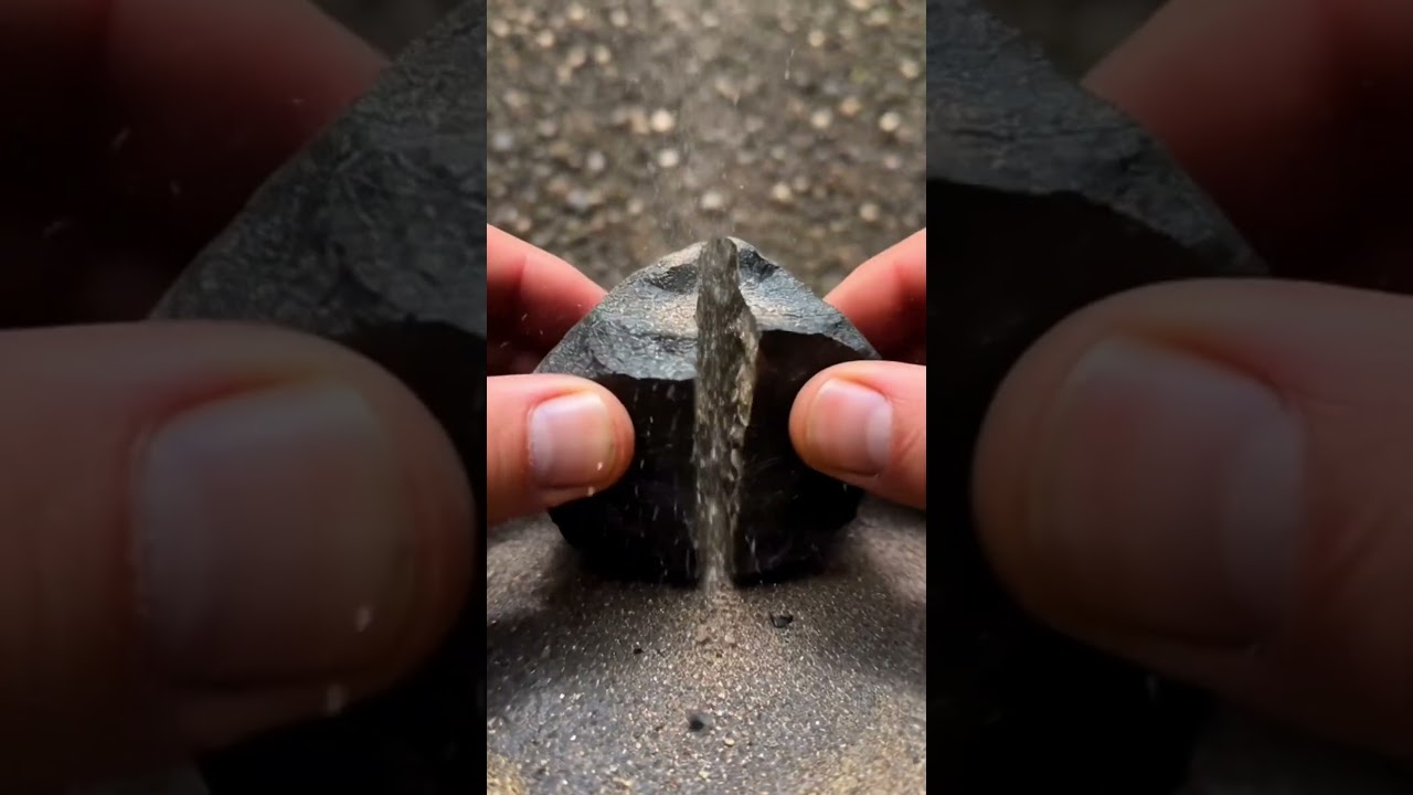POV: You just found a $500 Amethyst Geode in the river! 🤯✨