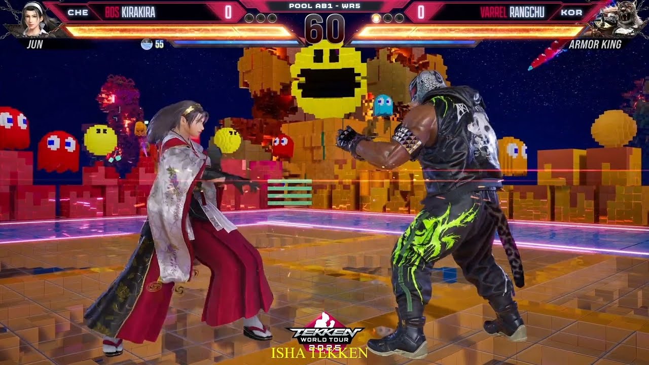 BOS | KiraKira (Jun) против VARREL | Rangchu (Armor King) ➤ Супертурнир 2025, день 1 &mdash; Tekken 8
