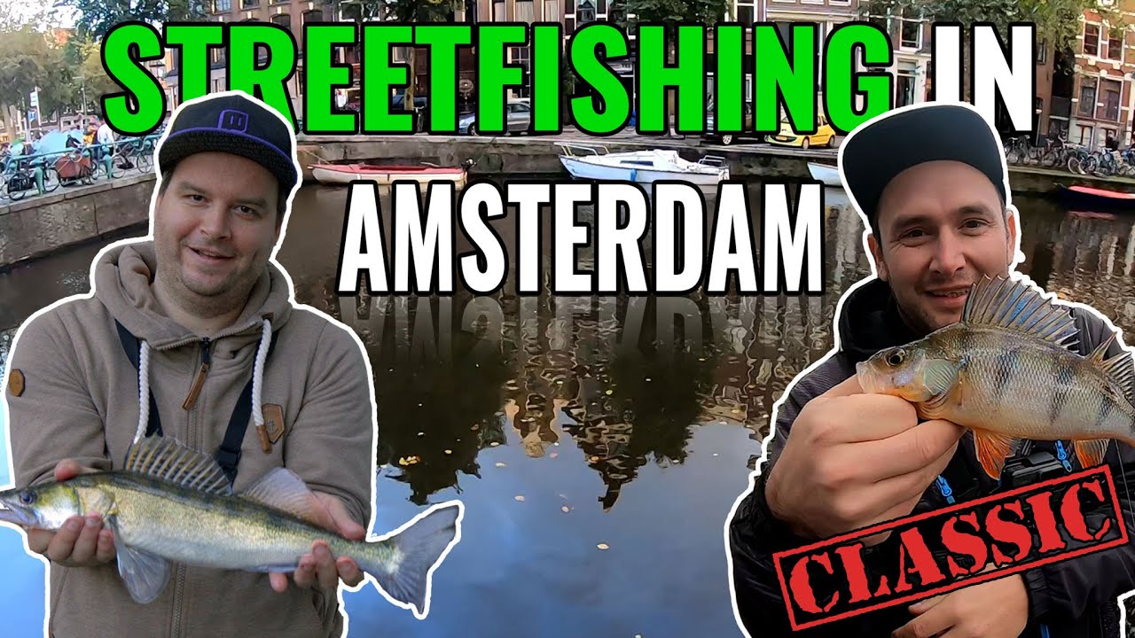 Streetfishing in Amsterdam - Angeln in den Grachten! || Classic Folge || Pantoffel angelt