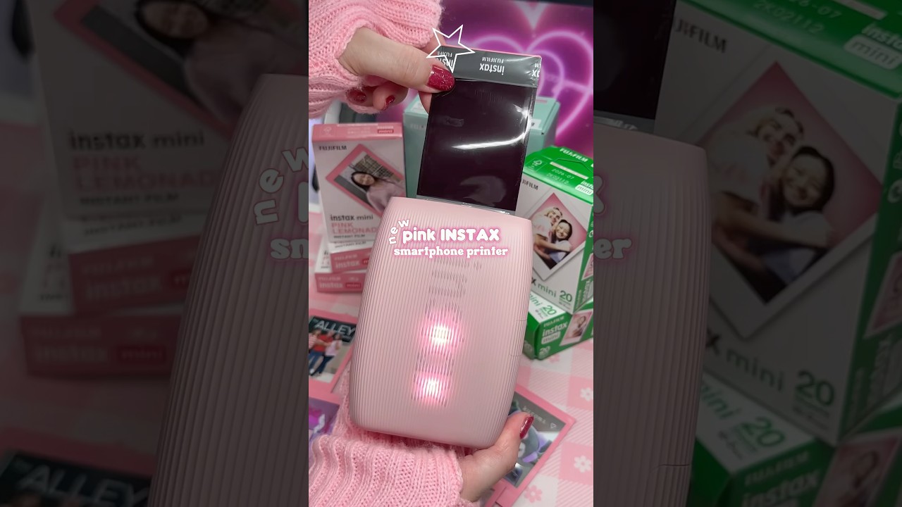 cutest iNSTAX mini Link 3 🖨️🎀 #instax #instaxminilink3 #fujifilm #teaminstaxph #bringfuntolife