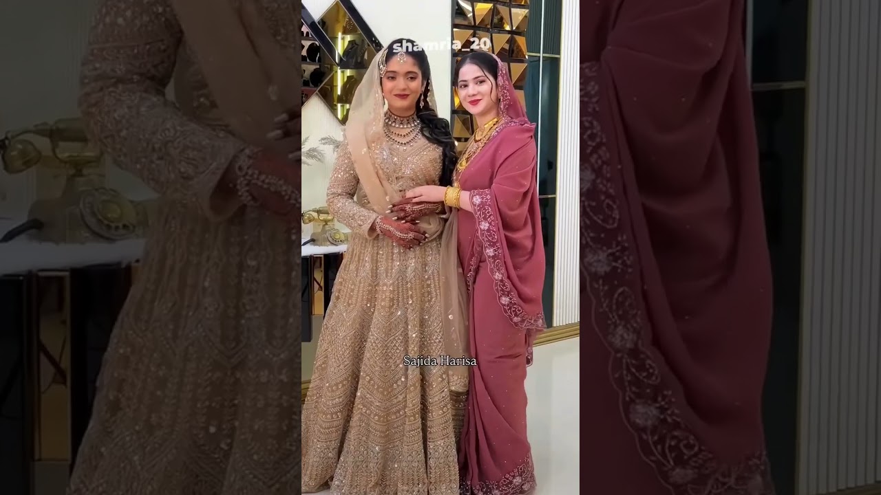 shamna and her friend marriage drees shoot