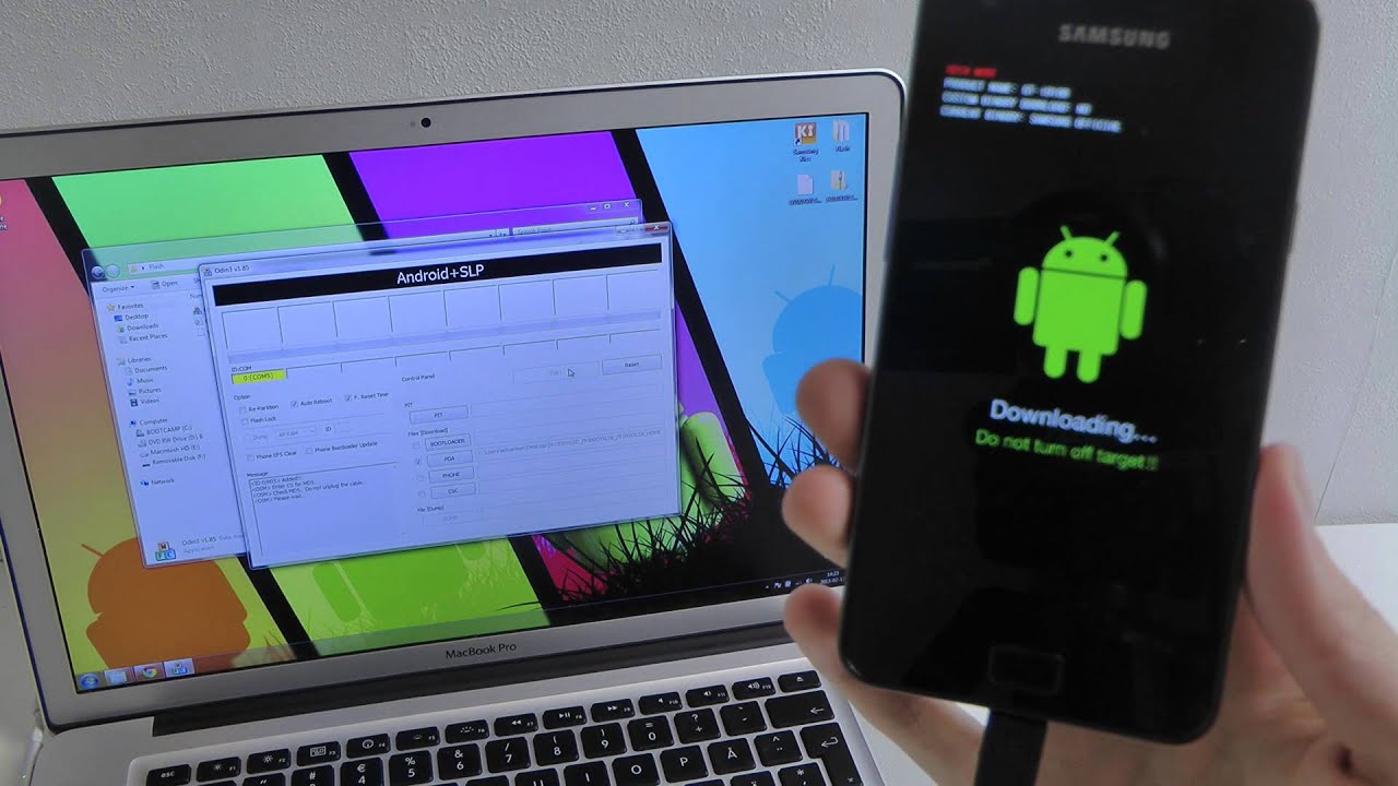 Install Official Android 4.1.2 Galaxy S2 Tutorial