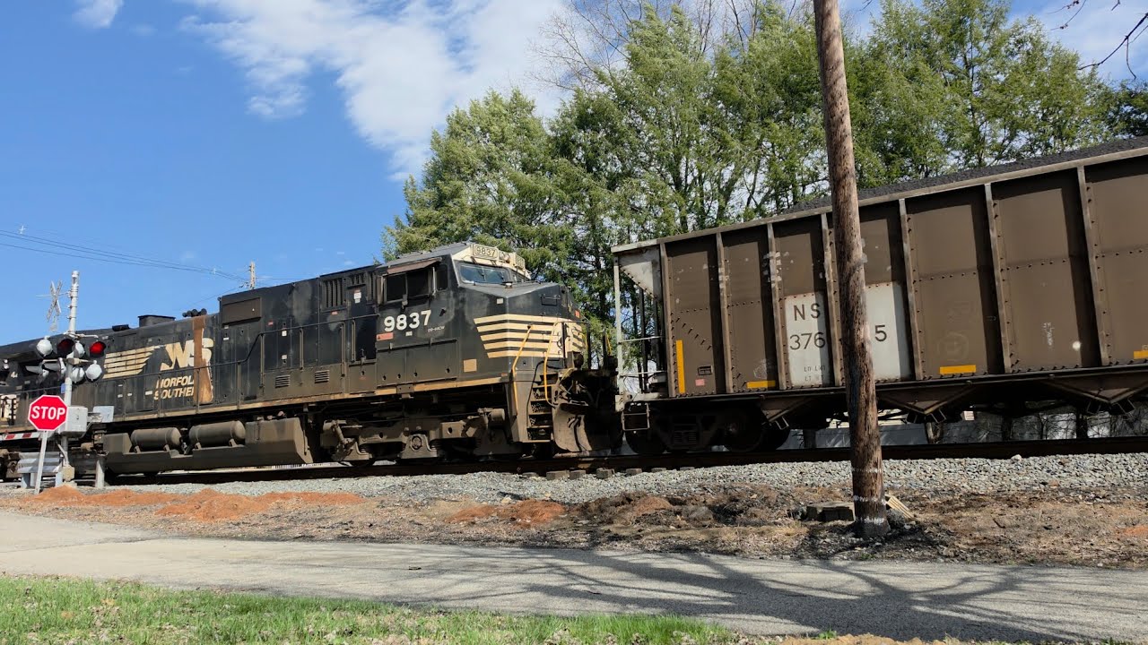 Combined Norfolk Southern Coal Trains on the Monongahela Line 