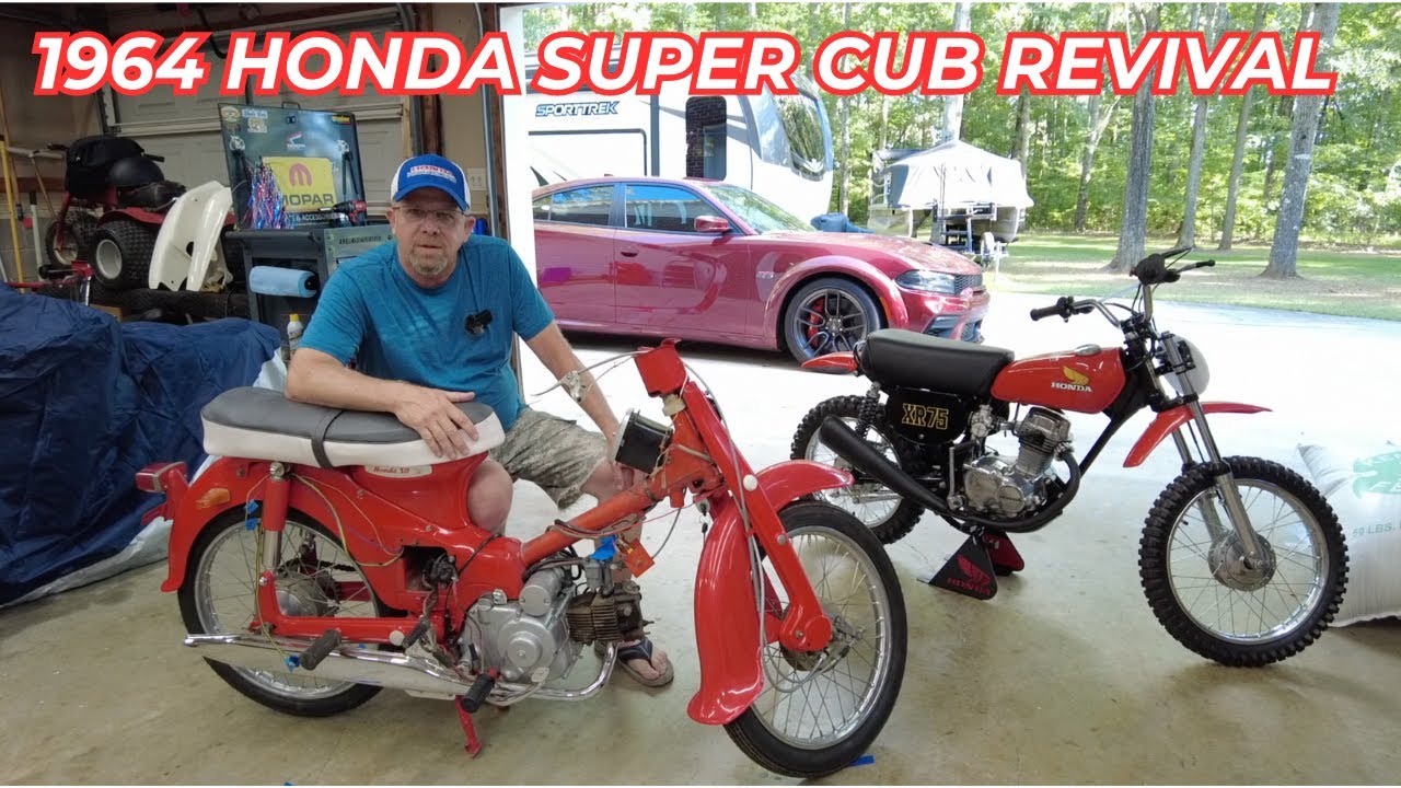 1964 Honda CA102 Super Cub revival.  Will it run? Part 1