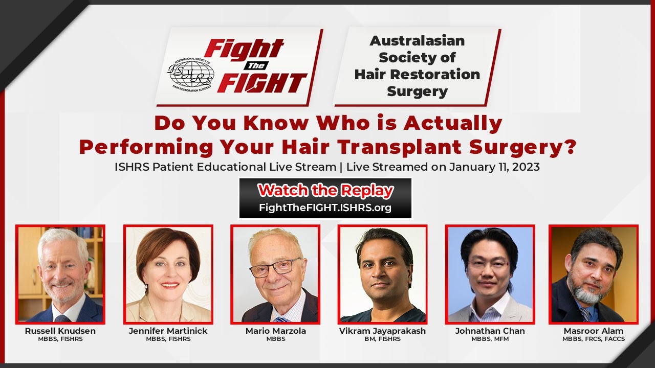 Do you know who is actually performing your hair transplant?