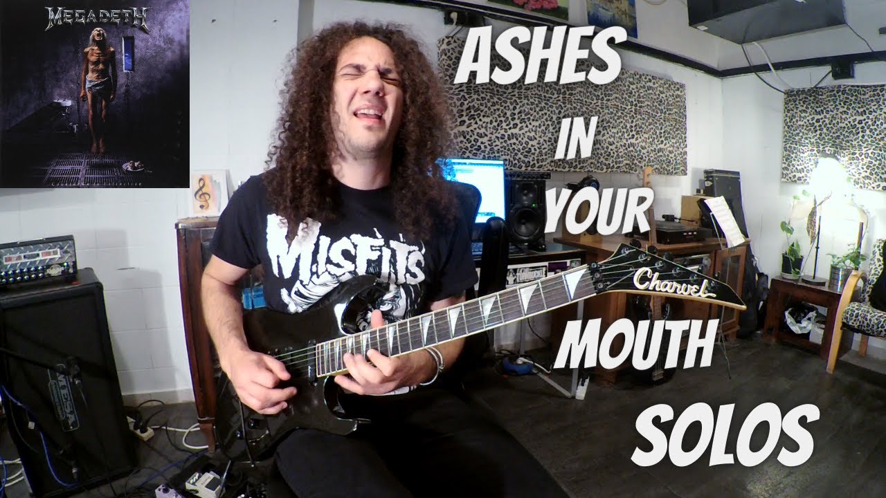 Ashes In Your Mouth Solos Cover By Ofer Holan