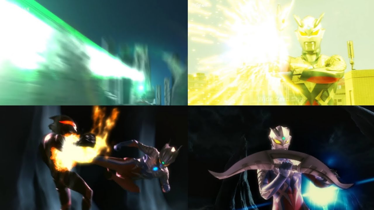 Ultraman Zero All Technique