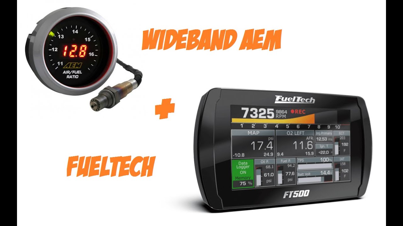 Fueltech cómo conectar Wideband AEM [Español]