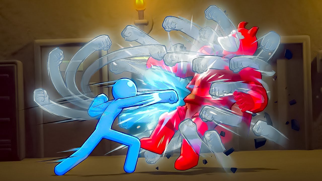 1000 PUNCHES PER SECOND in Stick It To The Stickman
