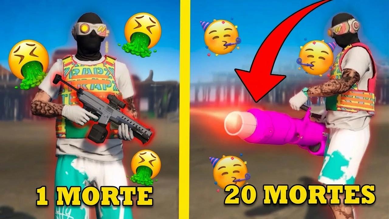Desafio de Armas com Makiman e Morenius no GTA! | Davidisla
