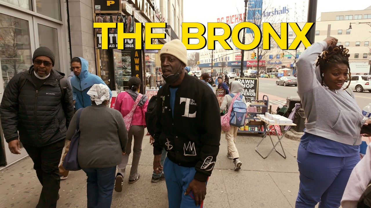 Bronx Walking / New York in 4K