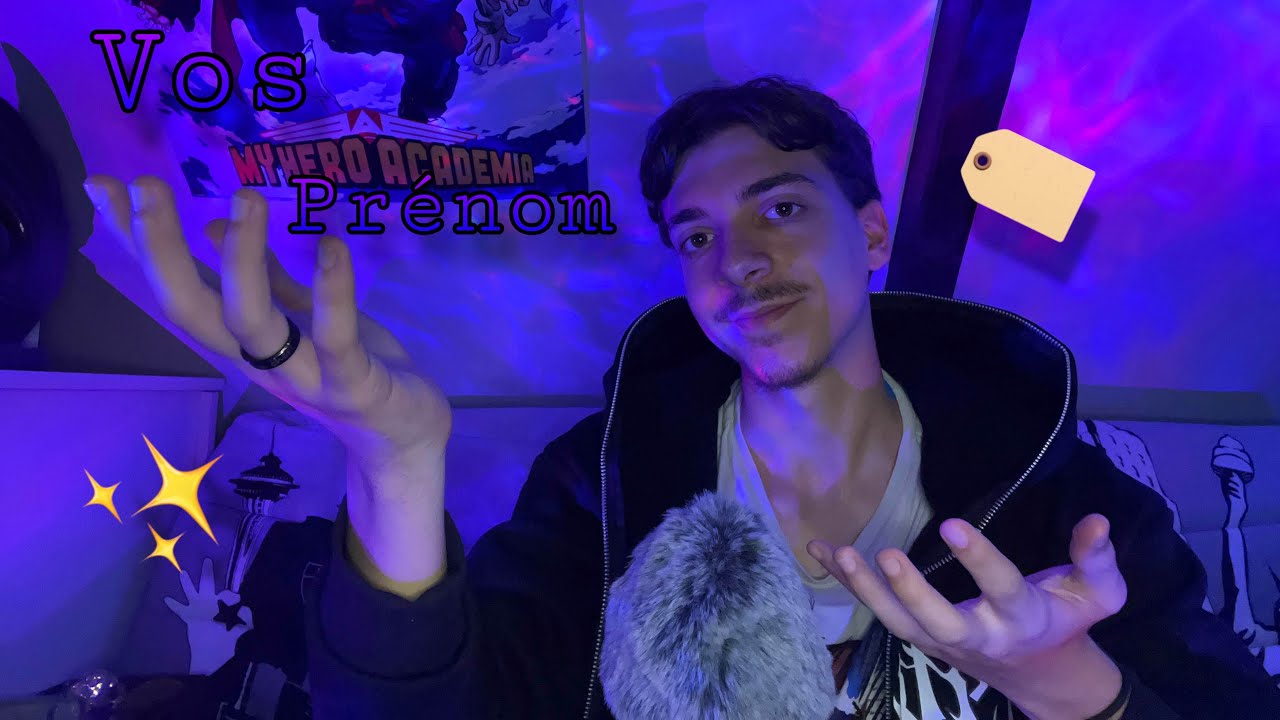 Je chuchote vos prénoms en ASMR✨