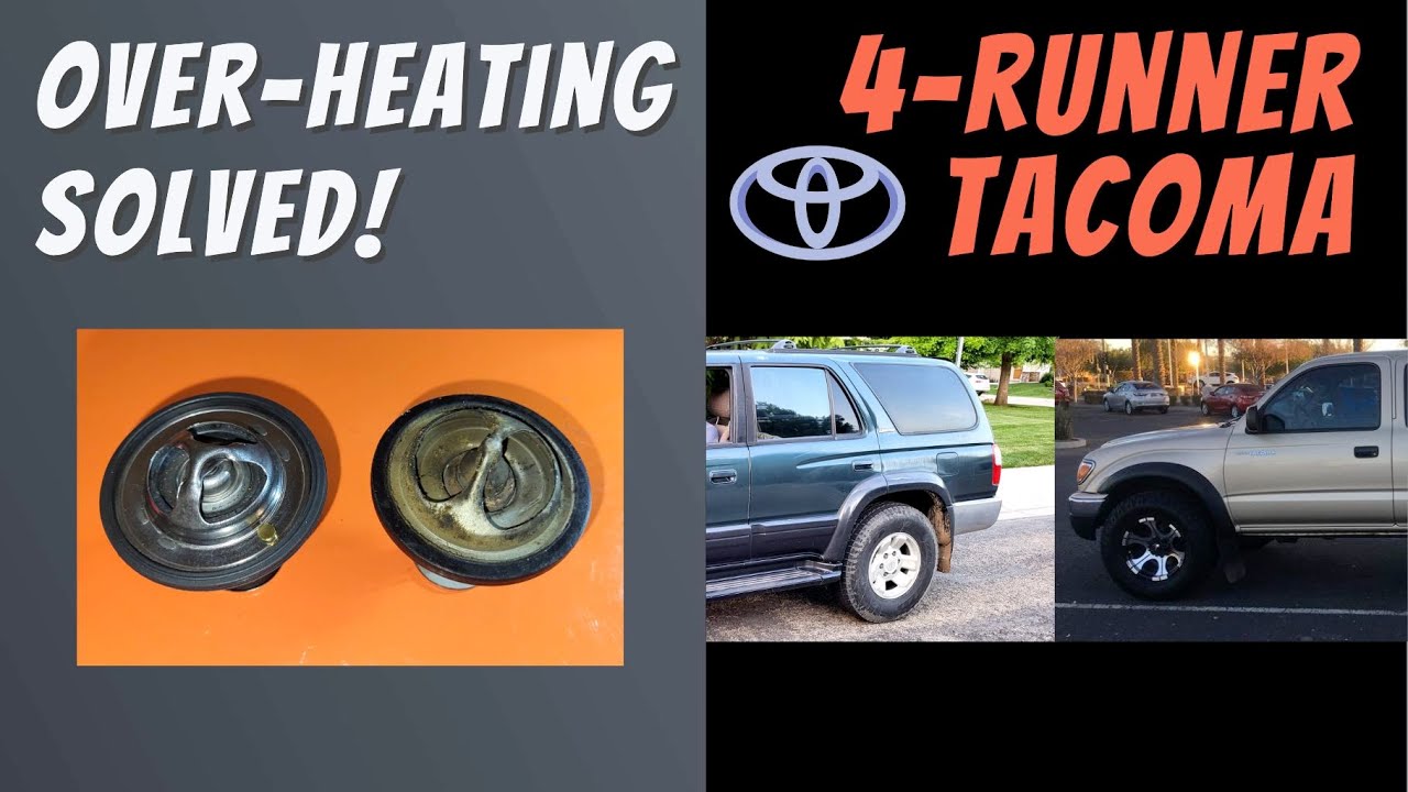 Проблемы с термостатом, перегрев Toyota 4Runner! 3-е поколение 96-2002 + Tacoma-1995-2004 — OEM v...
