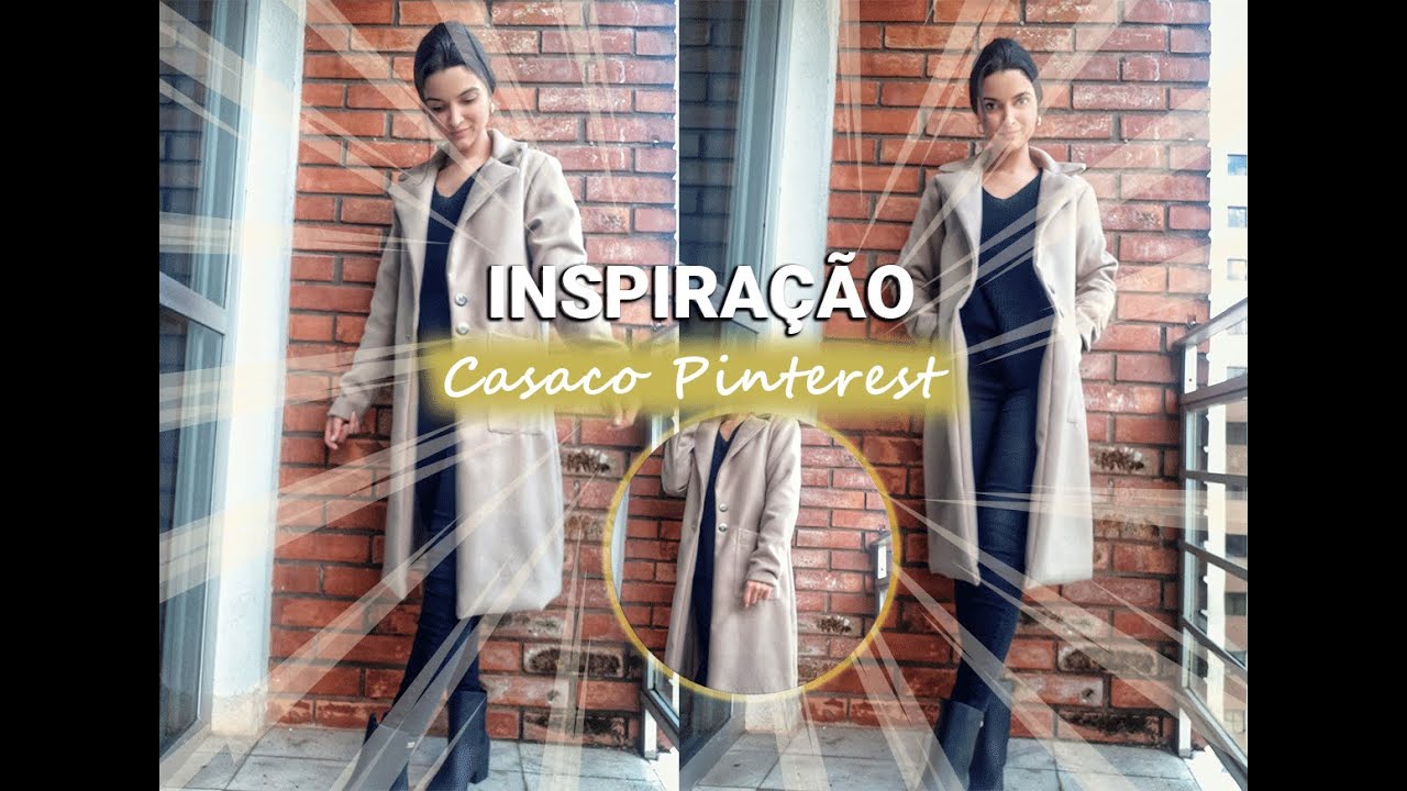 COSTURA | CASACO LONGO CORTE RETO