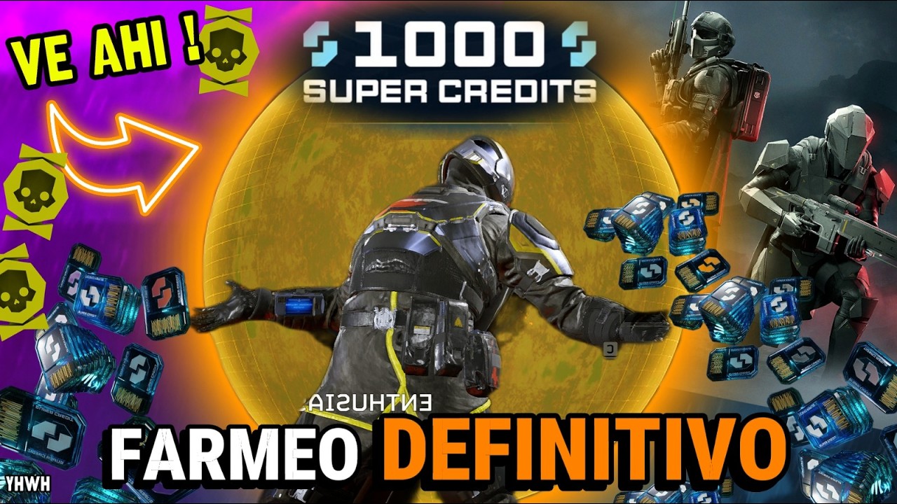 SIN AYUDA! El MEJOR PLANETA para FARMEAR SuperCreditos y Medallas en MINUTOS!! en 2026