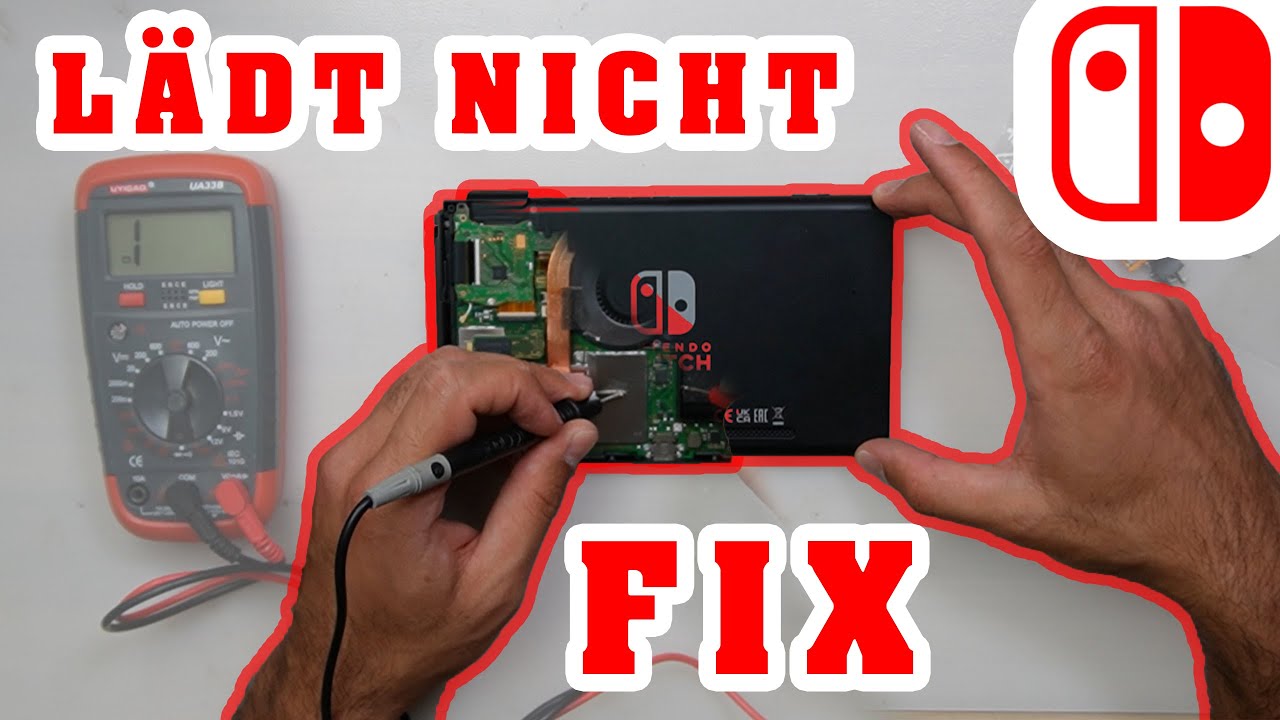 Nintendo Switch lädt nicht - Power IC FIX - M92T36