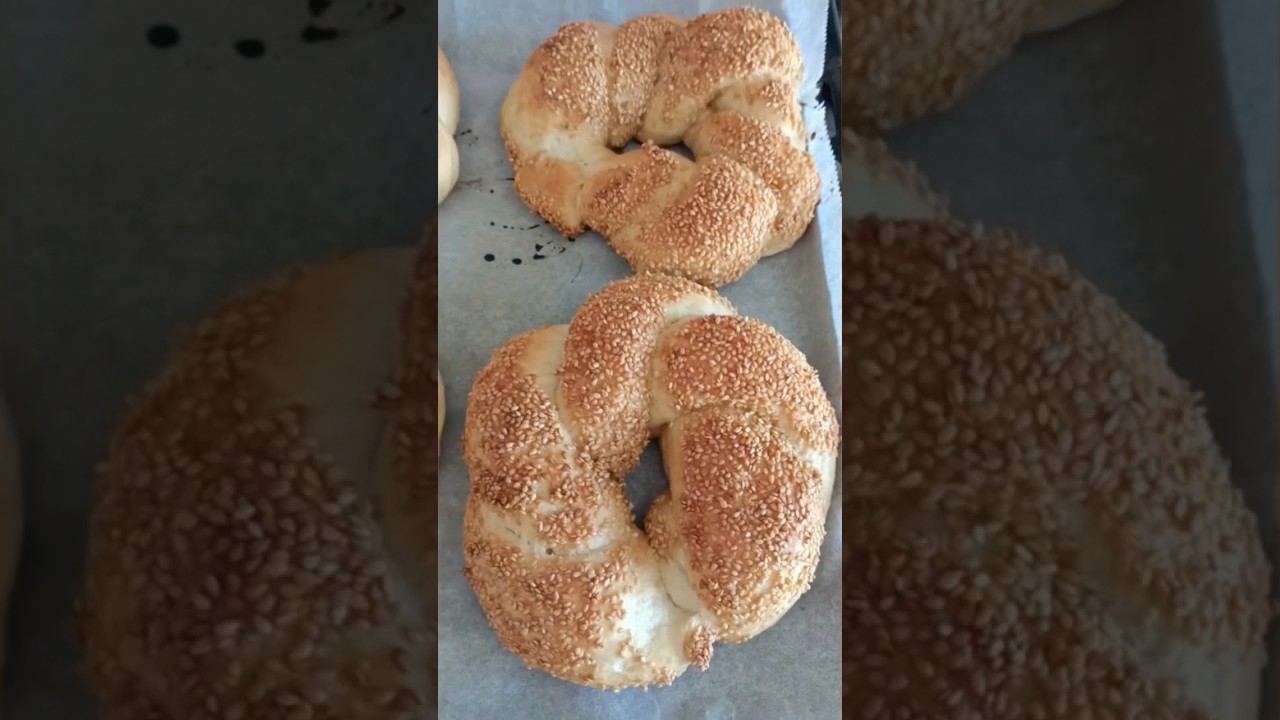 Przepis na Simit #polkawturcji #turcja #przepis #simit