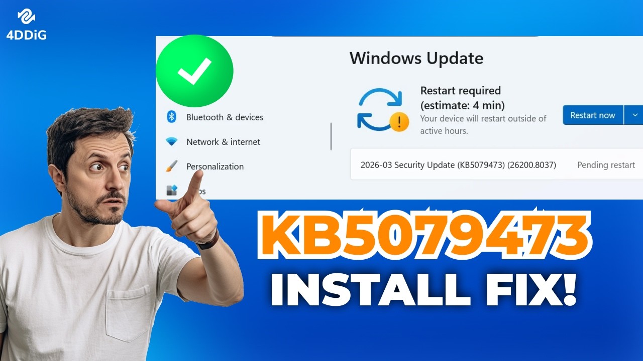 Windows 11 KB5079473 Installation Failed? Try This Fix Now