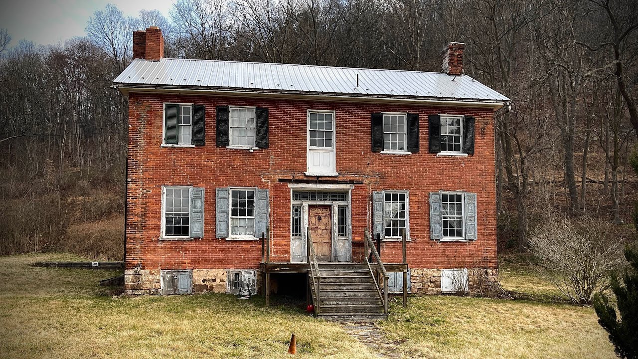 The Breathtaking Grand Abandoned Whitley Mansion Forgotten in The Mountains of West Virginia
