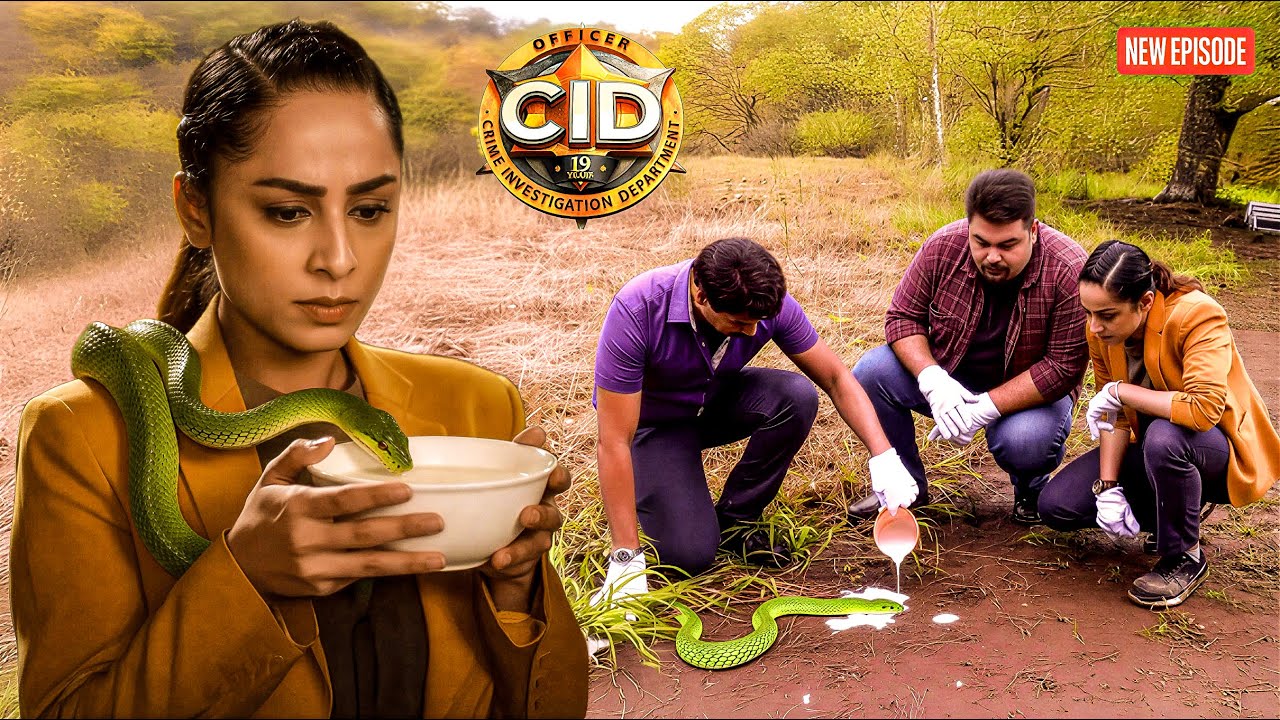 Purvi ने जंगल में प्यासे सांप को पिलाया दूध || CID || Latest Episode ||