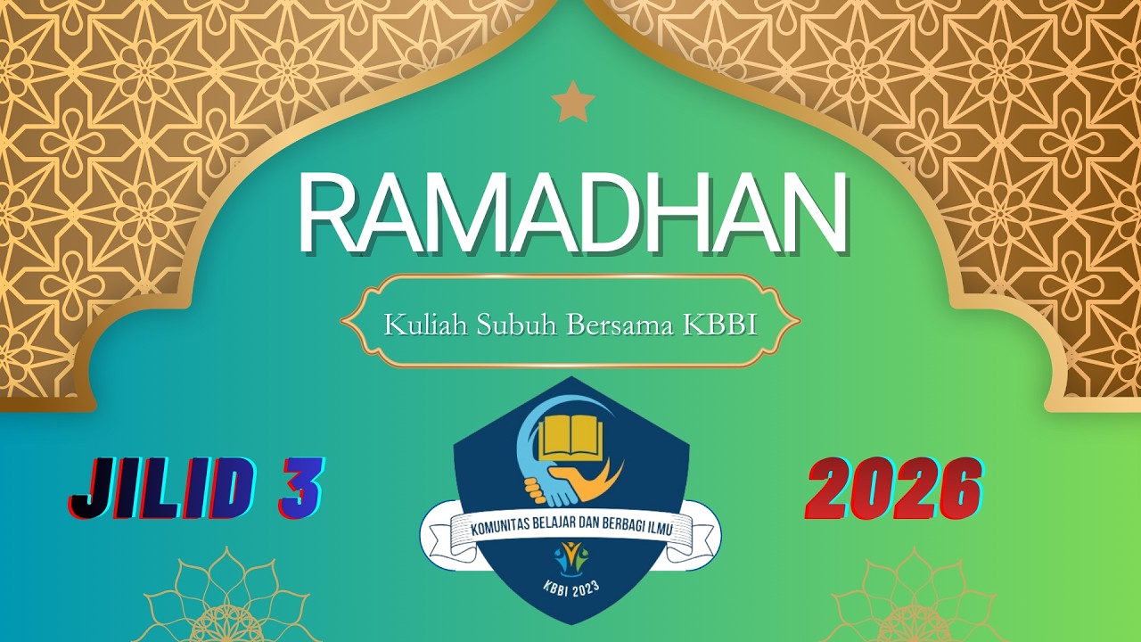 DAY 1 Kuliah Shubuh Ramadhan Seri ke-3  “Proses Pembedahan Dada Nabi Saw”