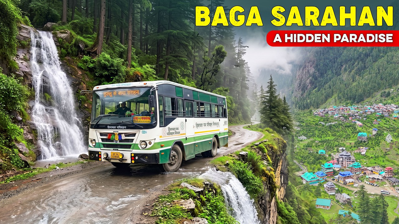 KULLU to BAGA SARAHAN via Jalori Pass | Hidden Himachal by HRTC Bus | Himbus