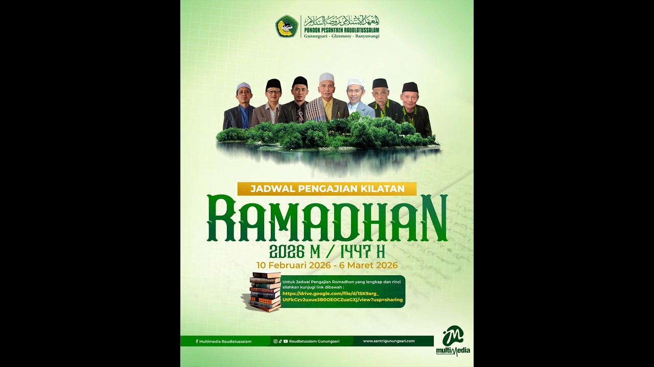 🔴( LIVE ) PENGAJIAN KILATAN RAMADHAN (kitab KHULASOTU TASHONIF) Ust. HASAN TAMIMI