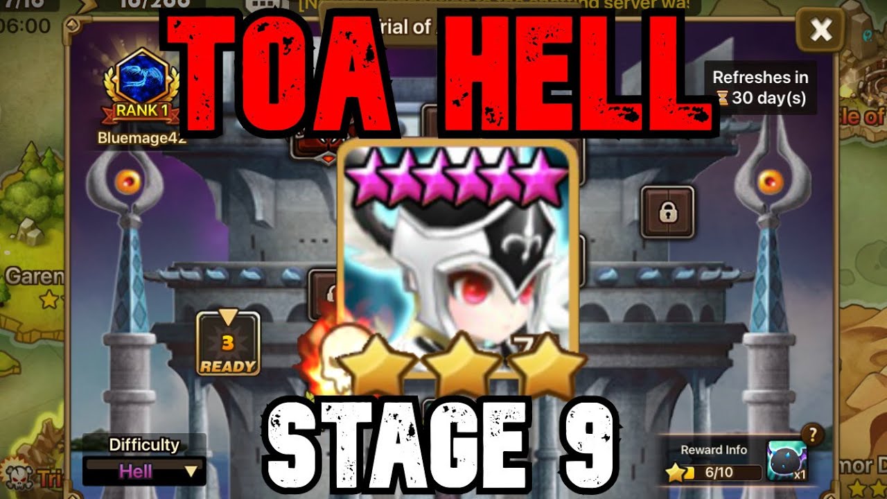 TOA HELL STAGE 9 - AKROMA - DECEMBER 2021