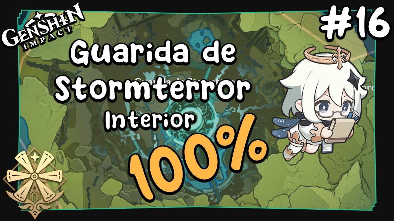 Exploración 100%: Mondstadt #16 | Guarida de Stormterror p2 | Cofres Anemoculous Contrareloj Seelies