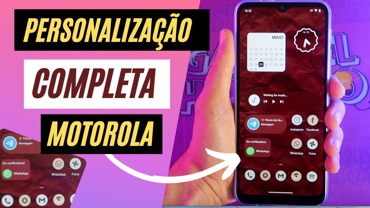 PERSONALIZEI MEU MOTOROLA ✨ No Estilo Android 12 + Pack de Widgets e Tema