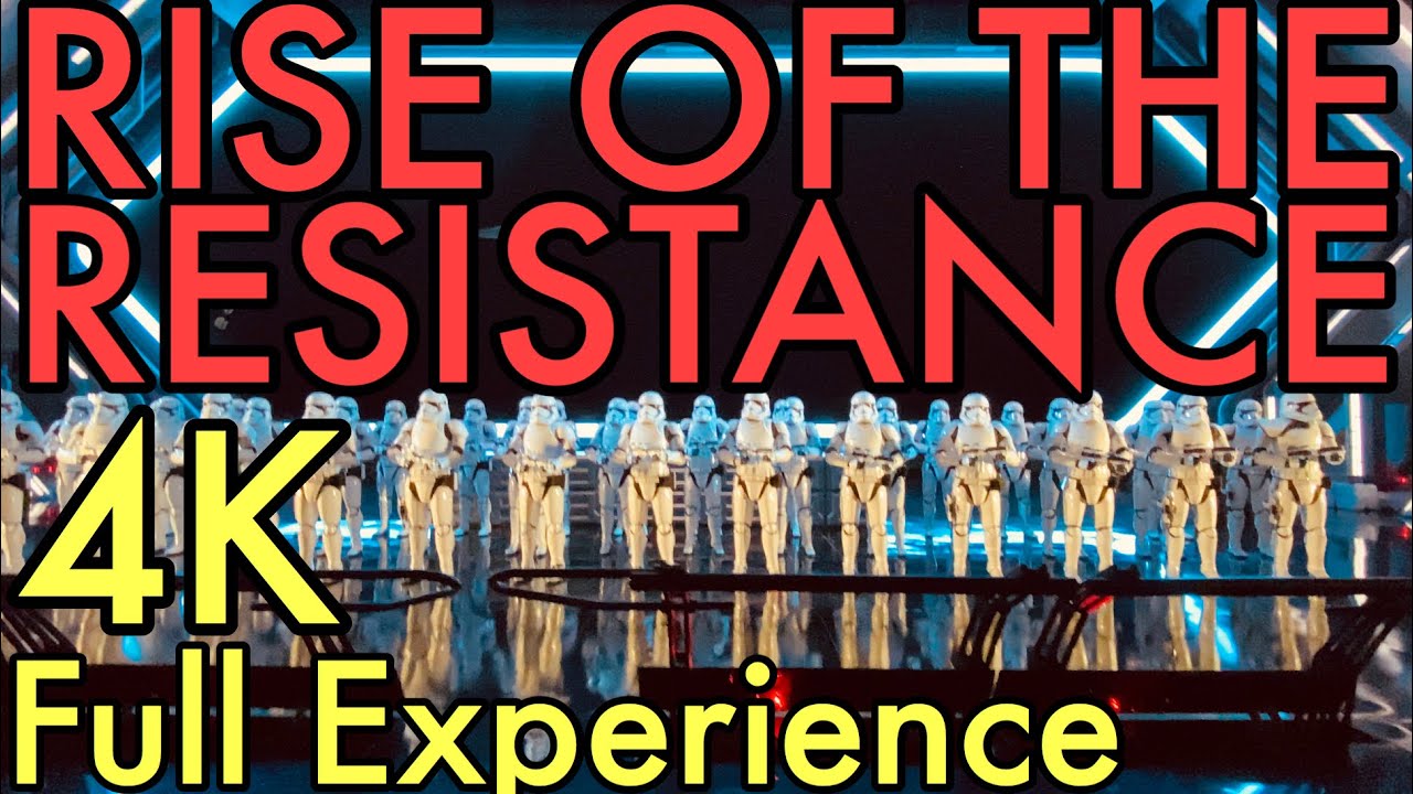 RISE OF THE RESISTANCE / 4K Full Experience & POV/ Galaxy’s Edge / Disney’s Hollywood Studios
