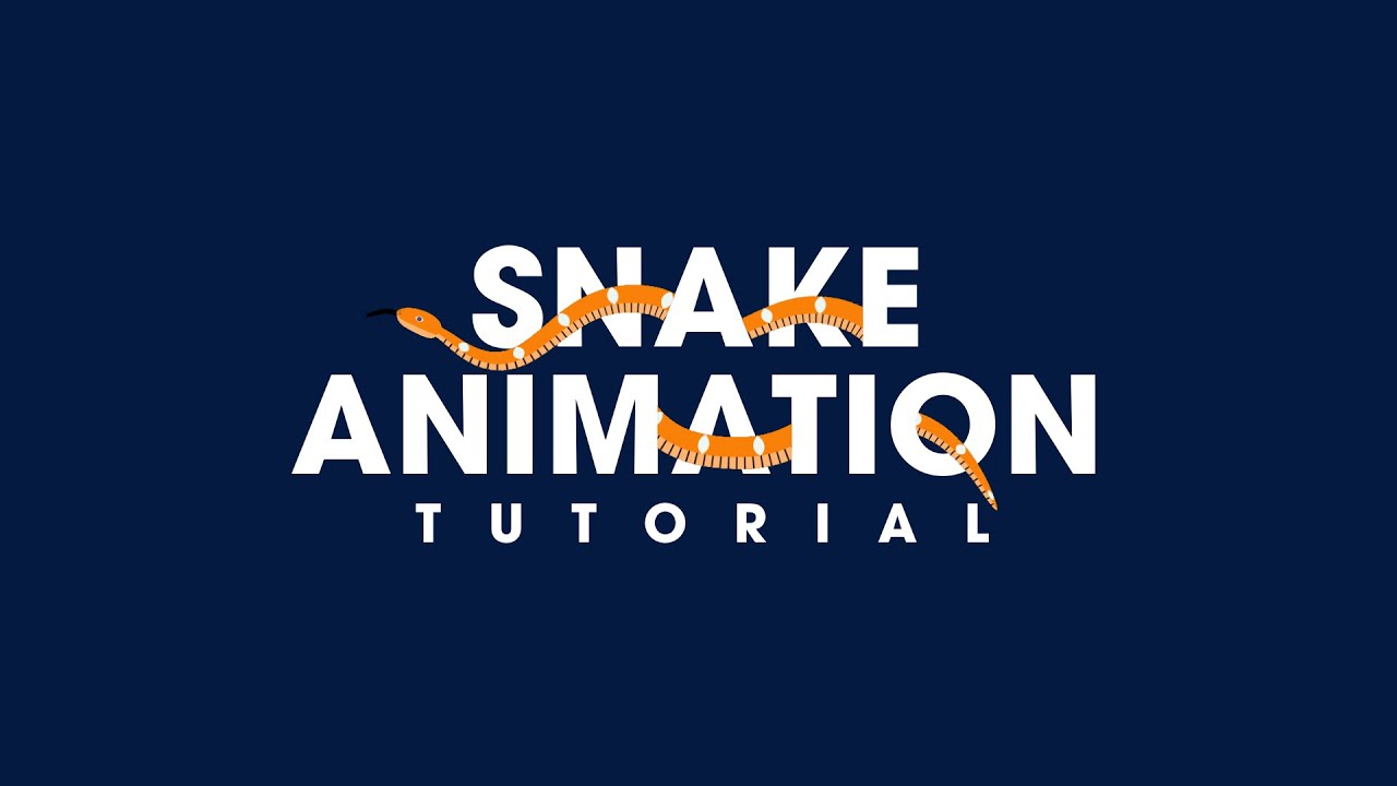Snake Animation Tutorial | Snake Animation in After Effects | Triology Studio
