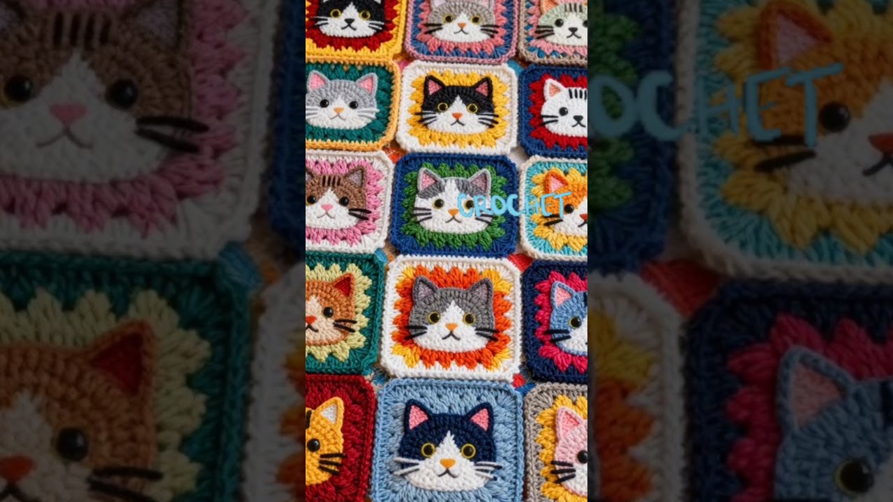 #crochet #knitting #ganchillo #cat #tutorial