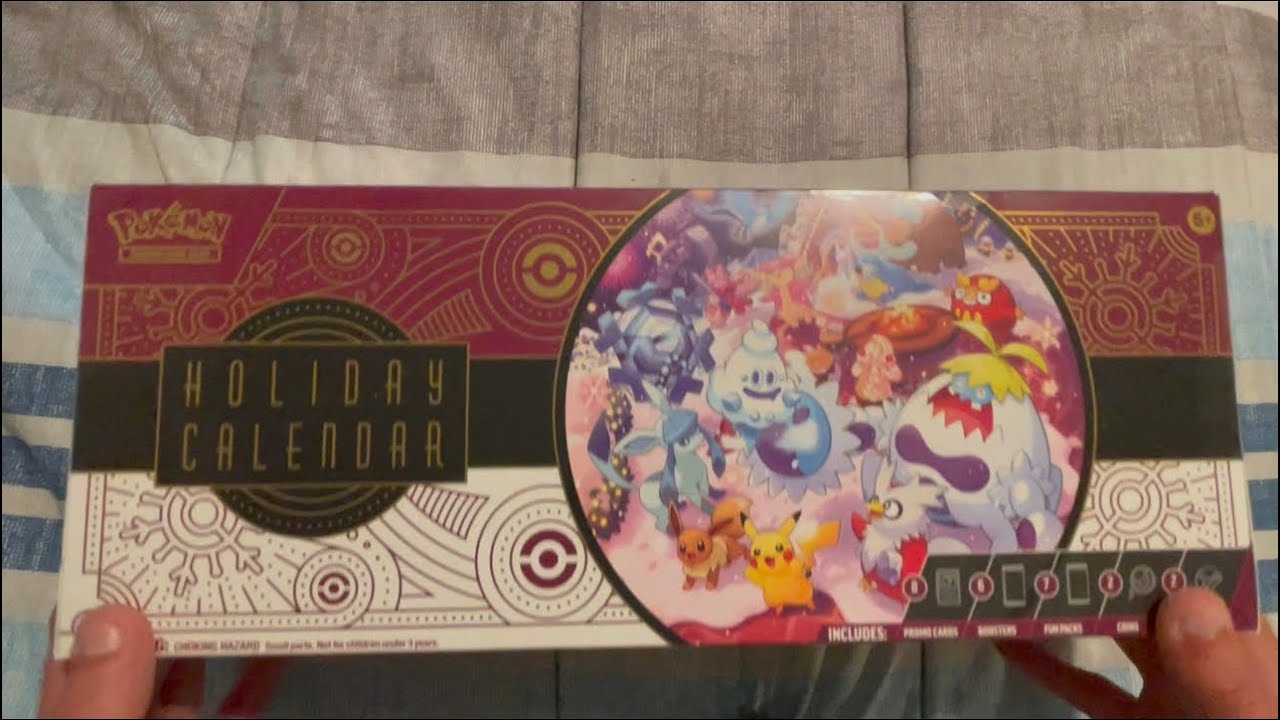 Pokemon Scarlet & Violet 2025 Holiday Calendar Box Opening/Unboxing!