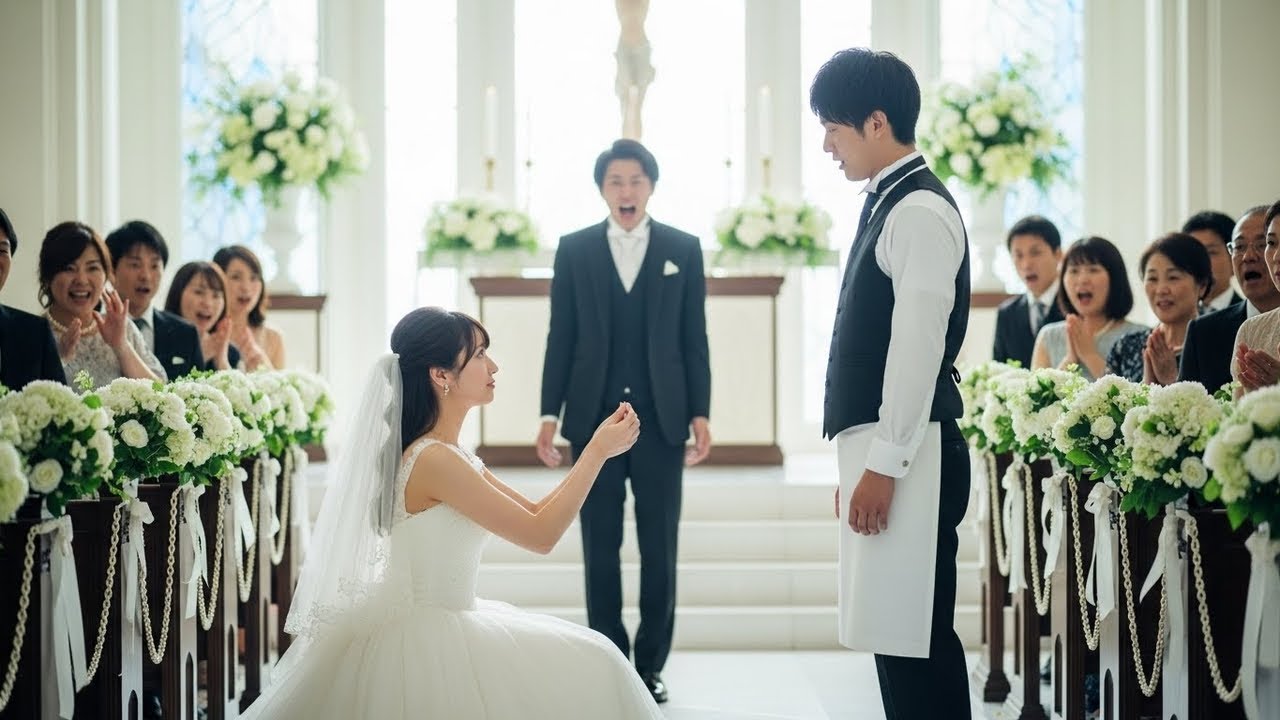 婚約者と親友の密会…全てを失うはずの花嫁が、式場で見知らぬウェイターに求婚した本当の理由