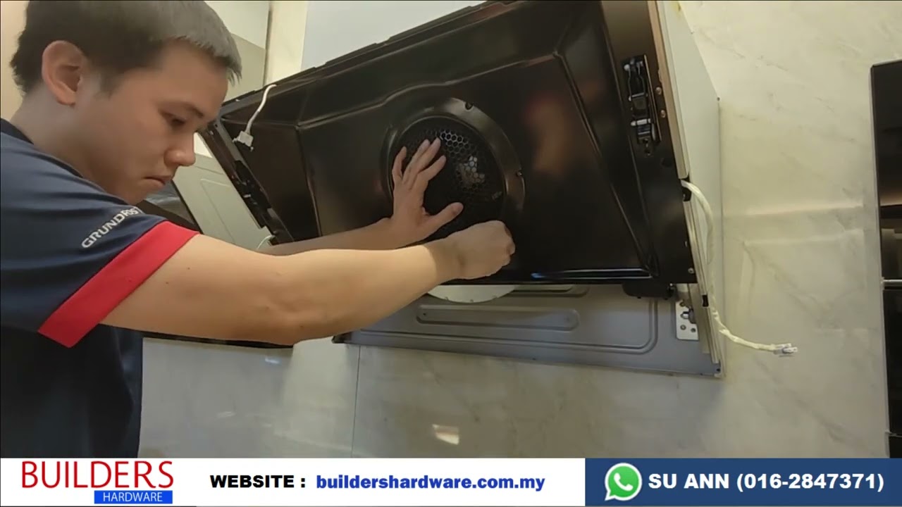 How to dismantle Kitchen hood for deep cleaning FOTILE JQG9009T