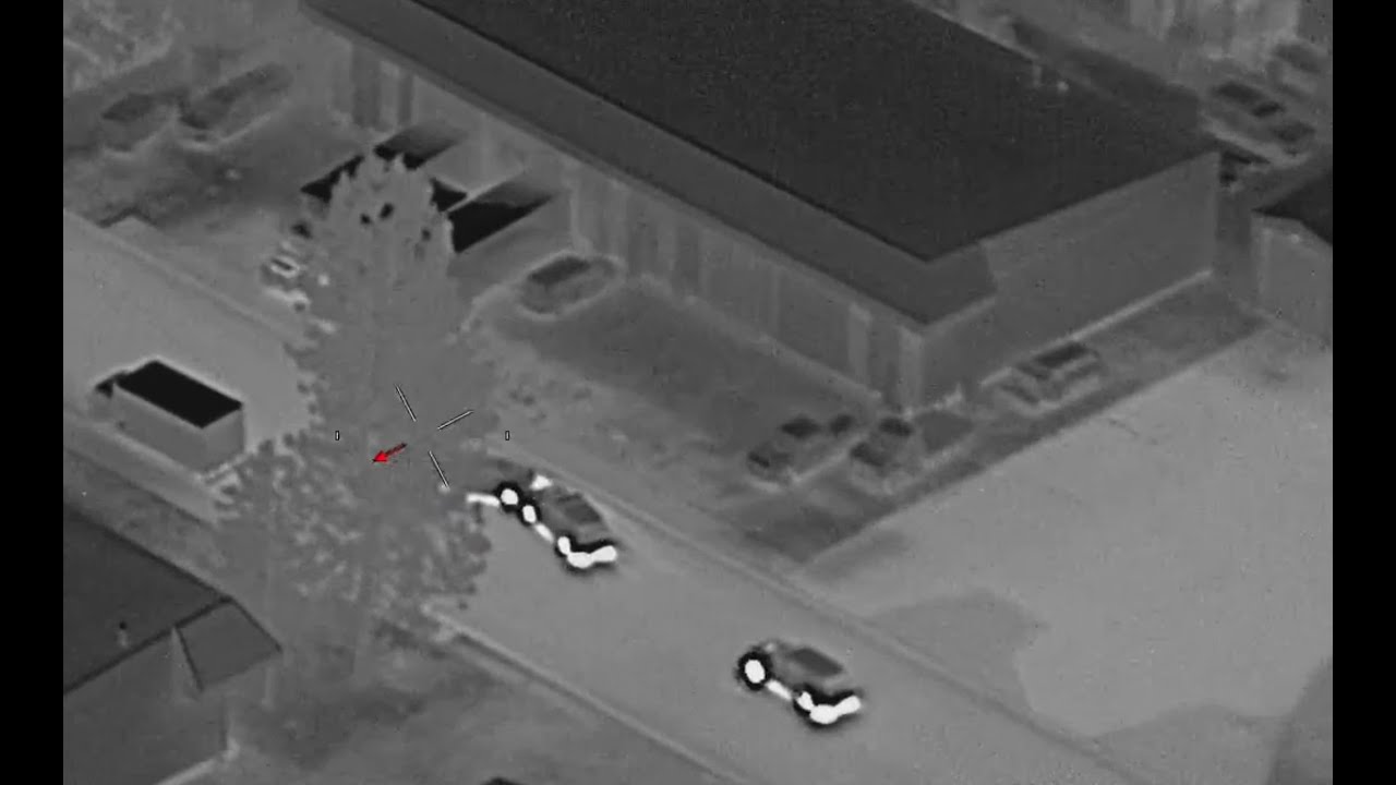 PIT Maneuver Ends Pursuit of Stolen Vehicle with Stolen Plates - Air 1 Tracks Suspect from Above