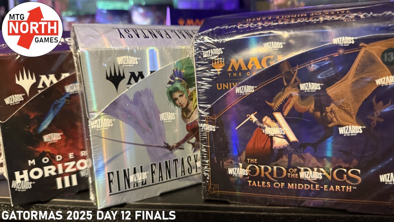 $5000 Finish! LOTRSE, Final Fantasy, Modern Horizons 3 Collector Openings: Gatormas 2025 Finals