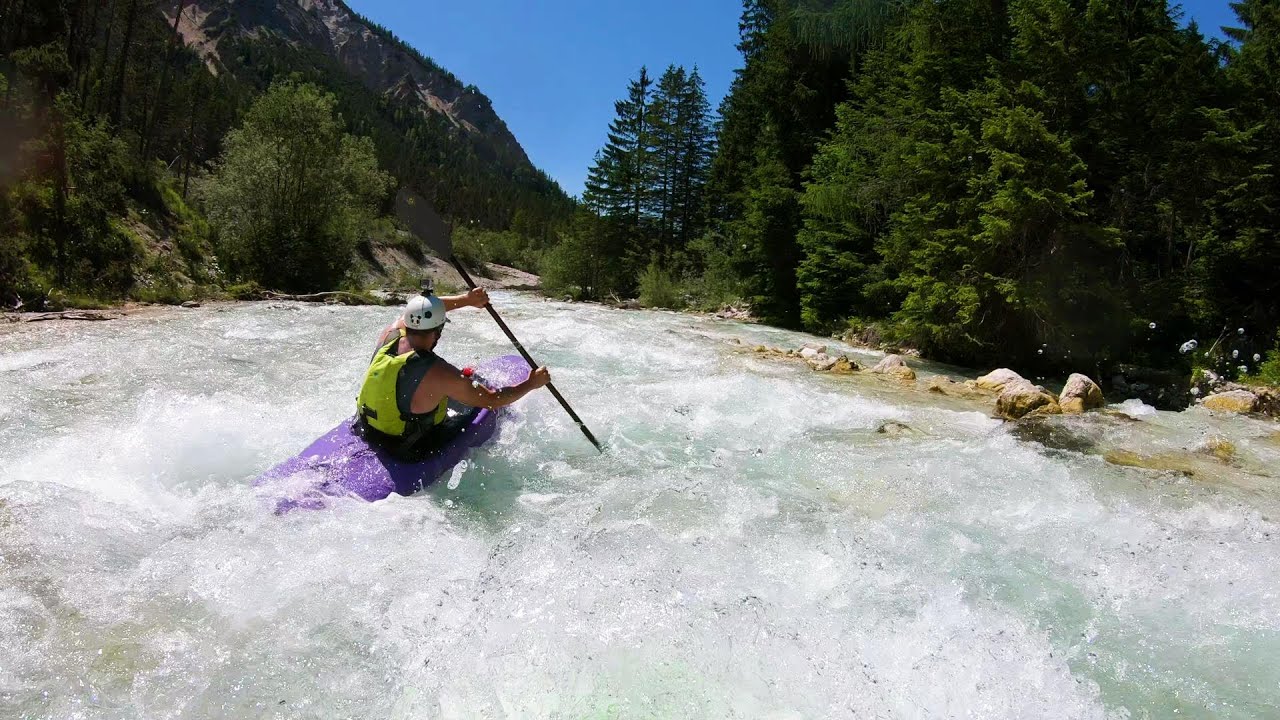 Obere Isar Kajak - Wildwasser II & III