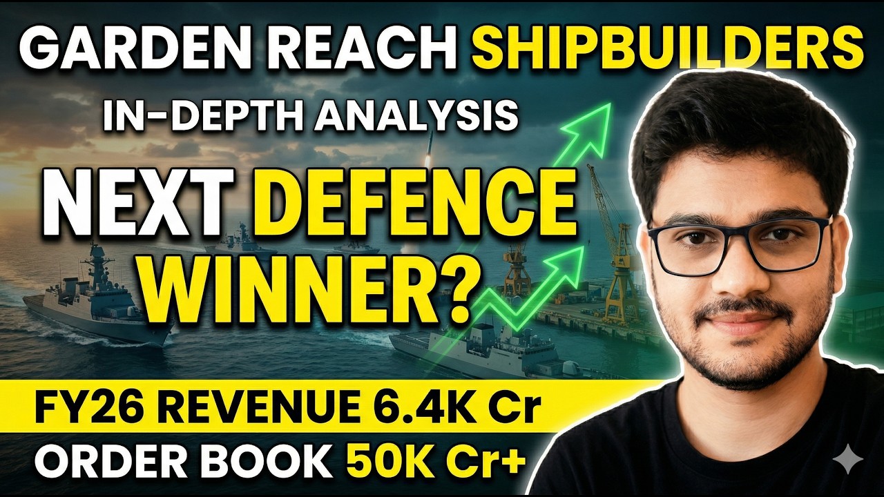 GRSE Stock Analysis 🔥 Next Defence Multibagger? | Order Book 50K Cr+ | Full Deep Dive