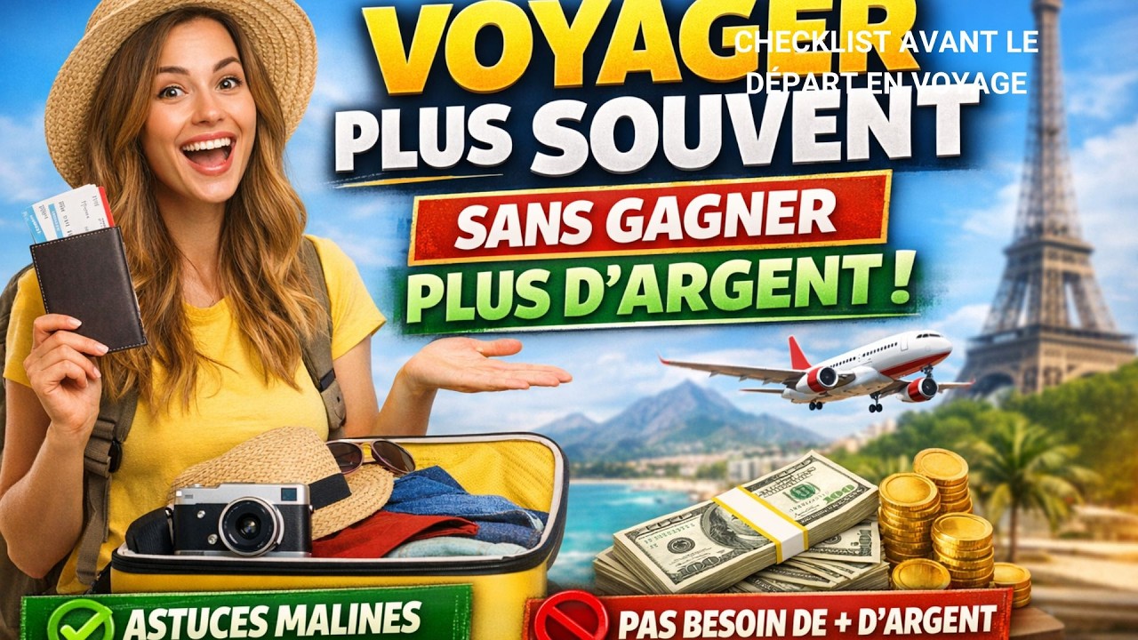 Comment Voyager Plus Souvent Sans Gagner Plus d’Argent.  ||JLC AGENCIA DE VIAGENS |