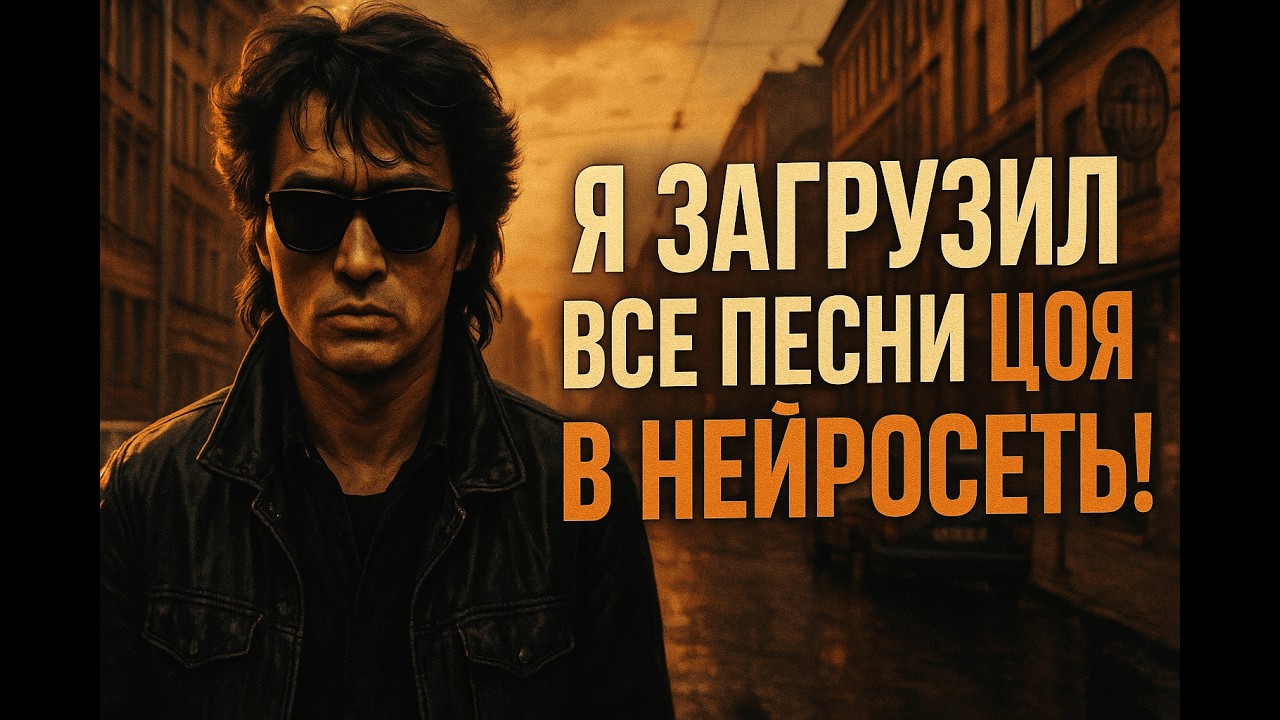 Я загрузил ВСЕ песни Цоя в ИИ и вот что вышло! &laquo;И солнце взойдёт&raquo;