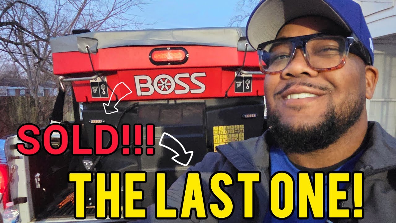 We Bought The Last Boss VBX+ Salt Spreader in OHIO!