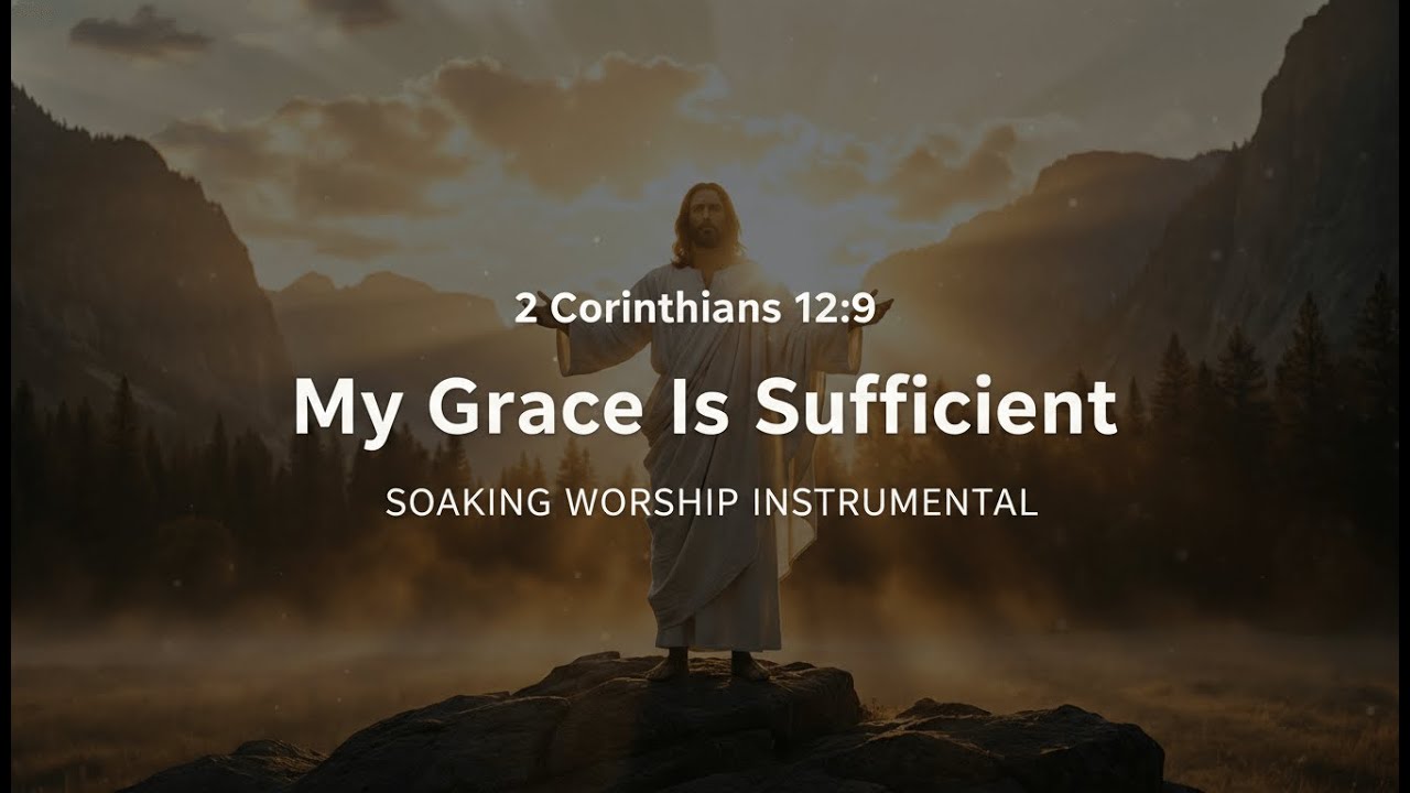 2 Corinthians 12:9 | My Grace Is Sufficient — Soaking Worship Instrumental (Prayer & Devotional)