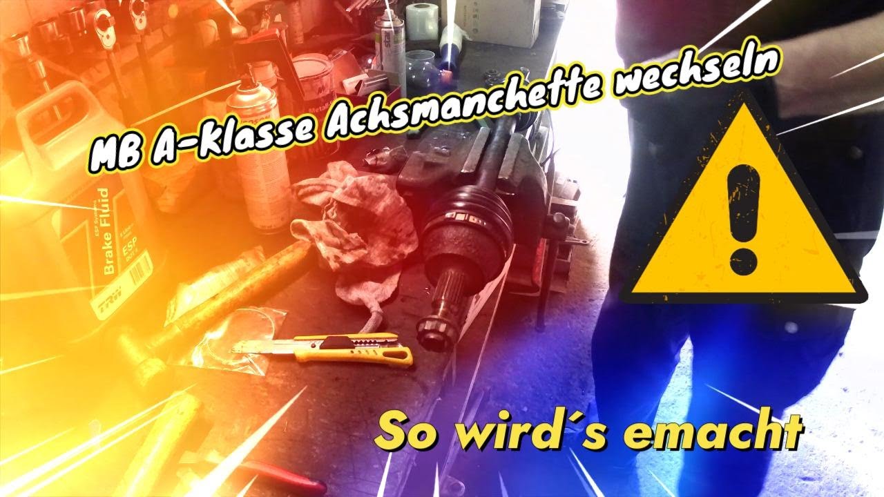 A- Klasse W169 Achsmanschette ersetzen#automobile