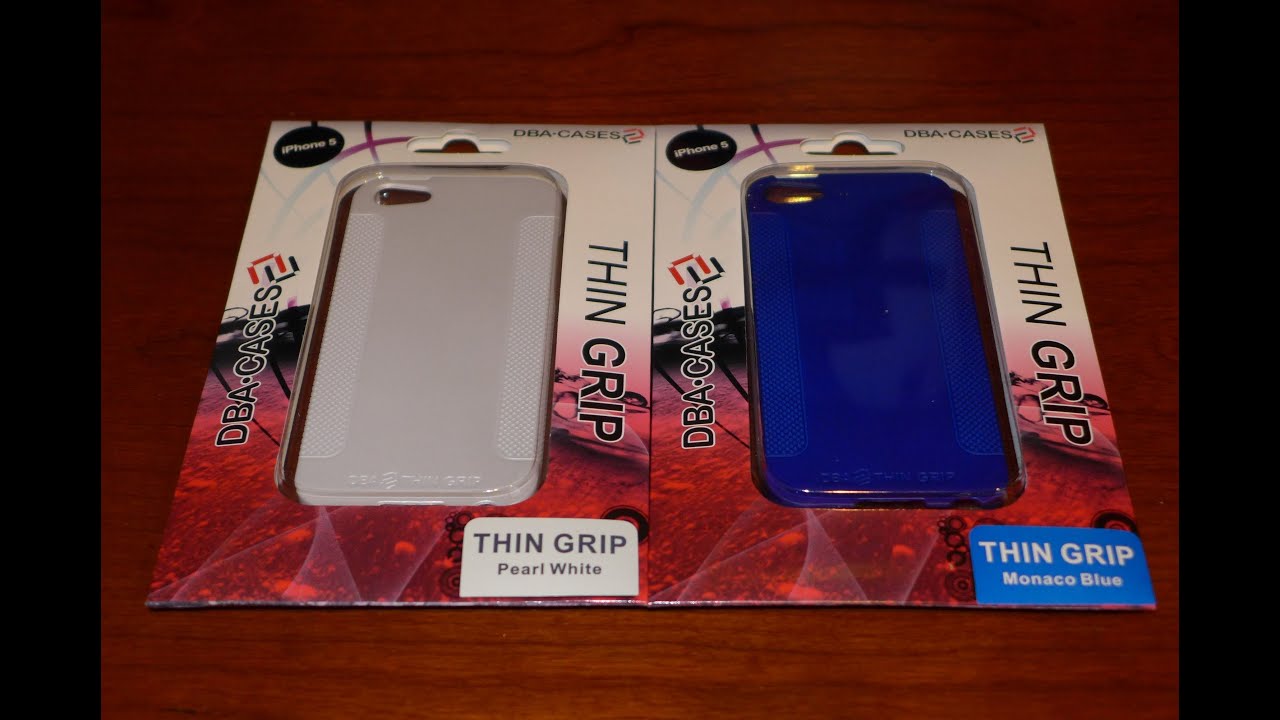 DBA CASES Thin Grip Case for iPhone 5