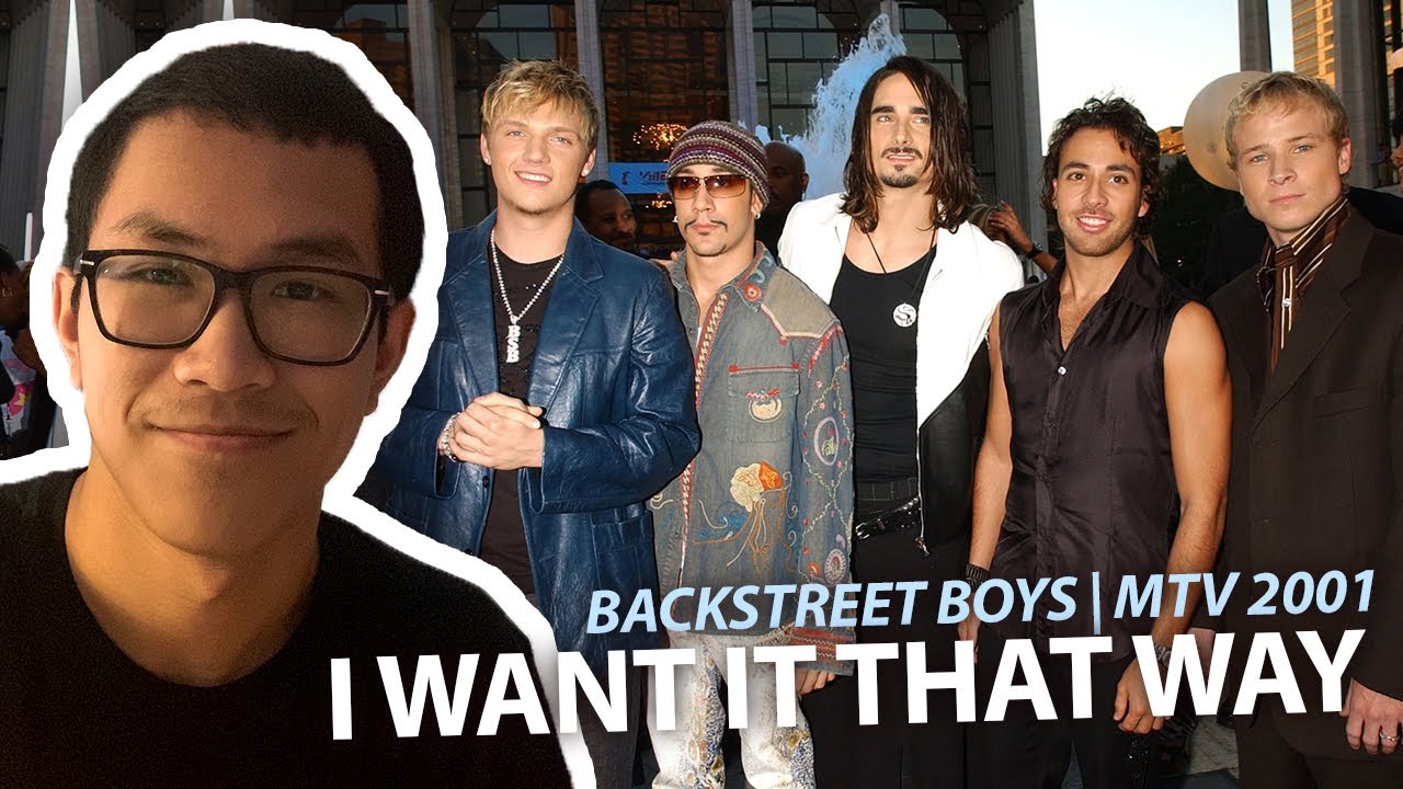 Backstreet Boys - I Want It That Way (Live 2001 MTV Summer) REACTION