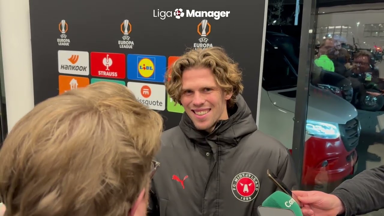 Mads Bech Sørensen efter 3. plads i Europa League: Jeg er stolt af gruppen